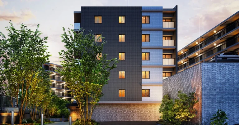 サンリアン横浜二俣川外観CGイメージ